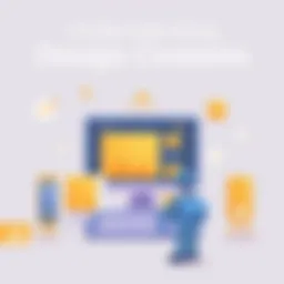 Visual representation of a design contest on 99designs