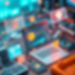 Visual representation of data breach impact