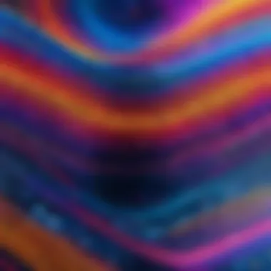 Mesmerizing Digital Artwork by AI A mesmerizing digital artwork generated by AI, showcasing vibrant colors and intricate patterns.