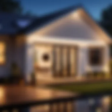 Smart home integration with Amazon flood lights