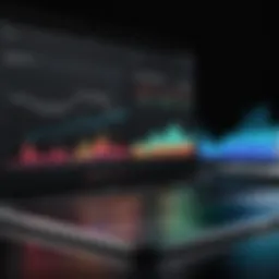 Dynamic chart showcasing Apple stock performance trends