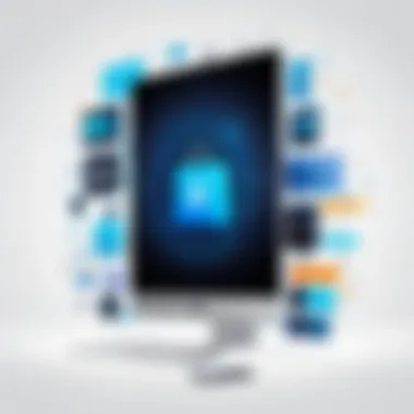 Technology's Influence on Online Shopping Chart showcasing the impact of technology on online shopping behavior