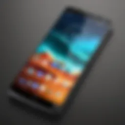 Concept design of the upcoming Motorola smartphone showcasing advanced features.