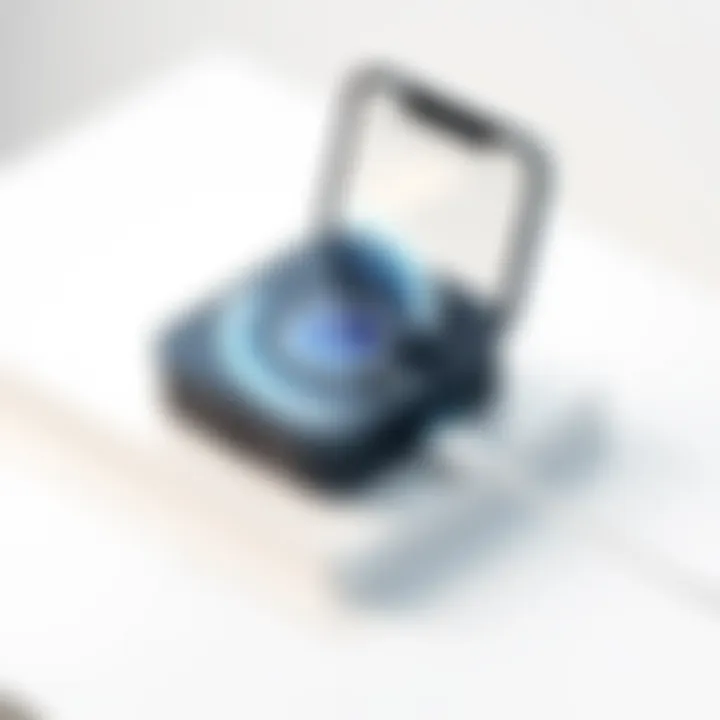 Sleek design of Apple iPhone 11 charging case