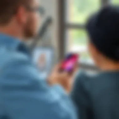 User experience with the charging case in a lifestyle setting