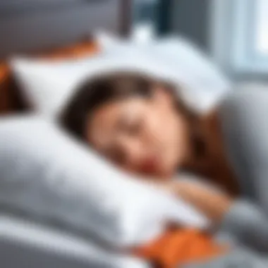 Personalized Sleep Solutions Illustration of personalized sleep improvement methods