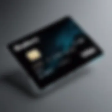 A detailed view of the Bakkt Visa Debit Card showcasing its sleek design and digital asset integration.