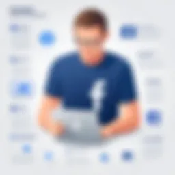 A detailed infographic illustrating Facebook's data collection methods