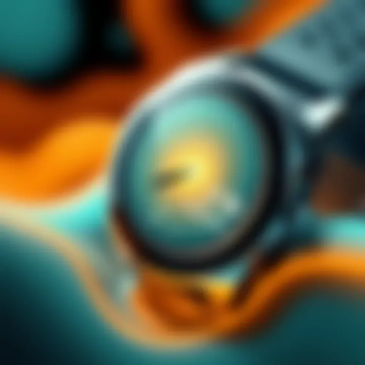 Close-up of the tracking interface demonstrating its advanced functionalities