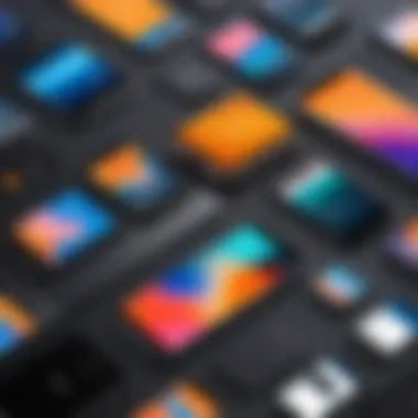 Cutting-Edge Smartphones Showcase Vivid Display of Cutting-Edge Smartphones