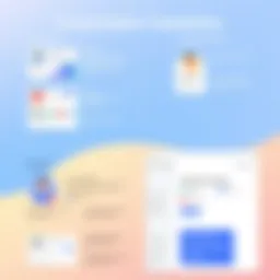 A visually appealing bio site layout showcasing customizable features