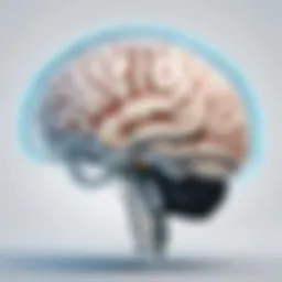 An intricate brain monitoring device capturing neural activity