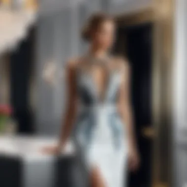 Chic cocktail dress rental in London