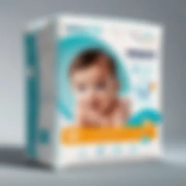 Close-up of Amazon diapers size 1 showcasing superior absorbency