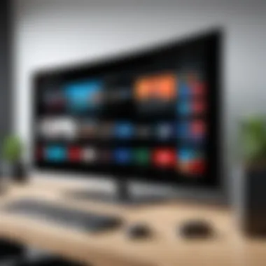 Competitive Strategies in Digital Streaming A chart illustrating competitive strategies of Amazon and YouTube TV