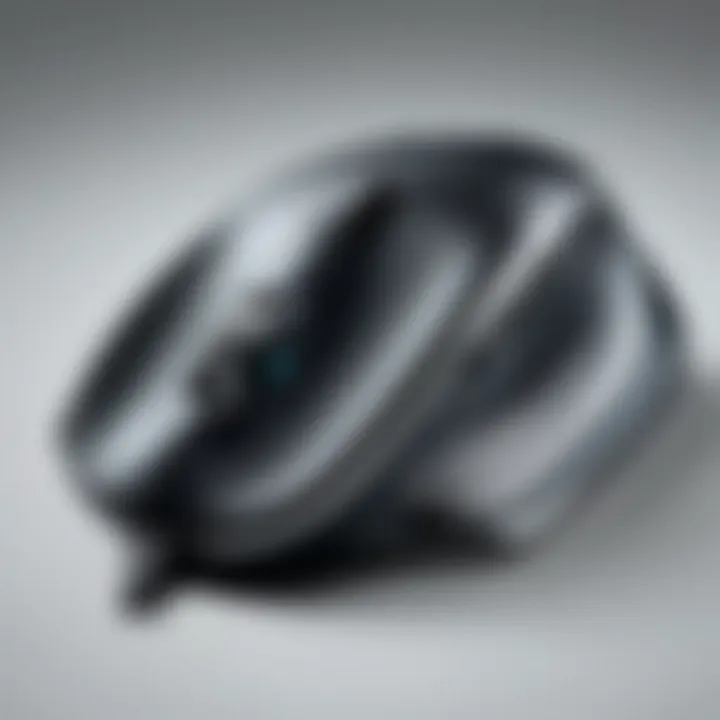 Logitech MX Mouse showcasing ergonomic design