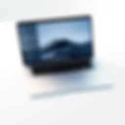 Sleek design of the 2020 Apple MacBook Pro