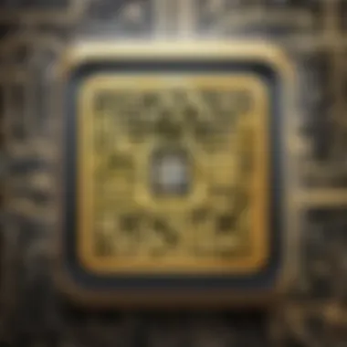 Example of a creative Instagram QR code marketing application.