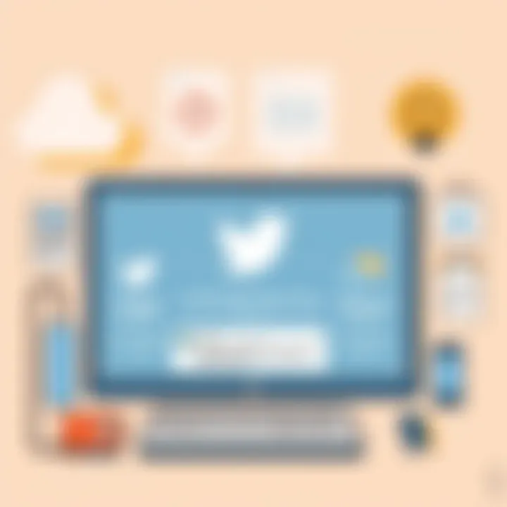 Example of an engaging Twitter post showcasing brand identity