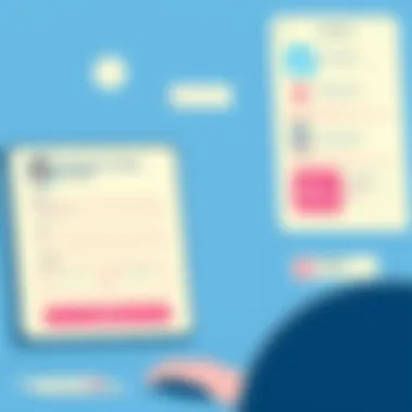 Twitter account setup interface with branding elements