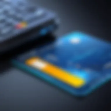 Illustration of secure transactions with a bank debit card