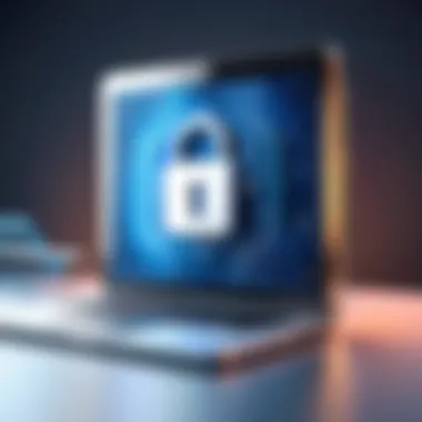 Data Security Illustration Data security illustration