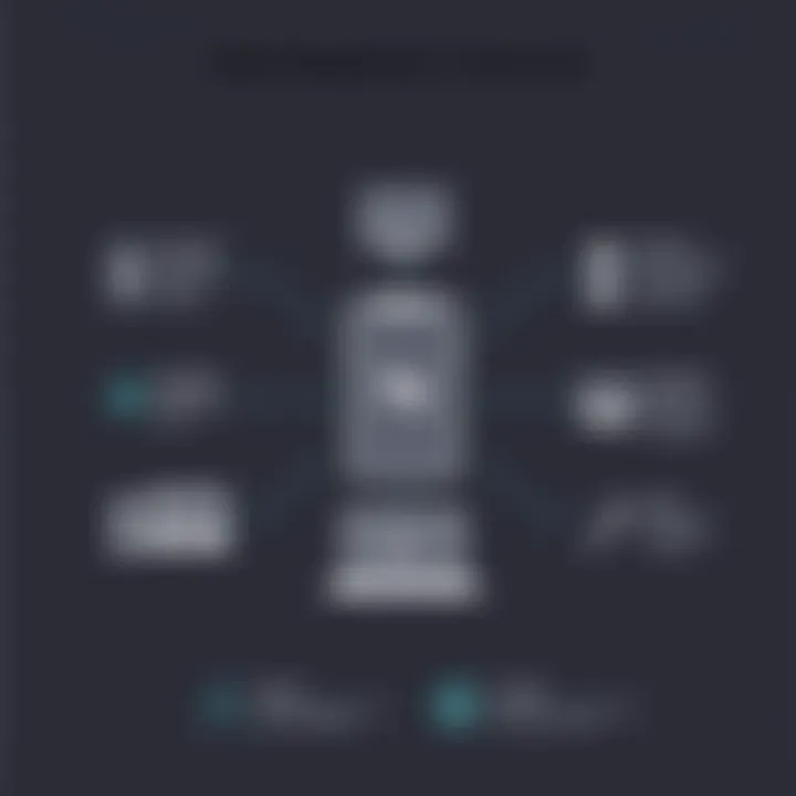 Hybrid Application Framework Diagram explaining hybrid application framework