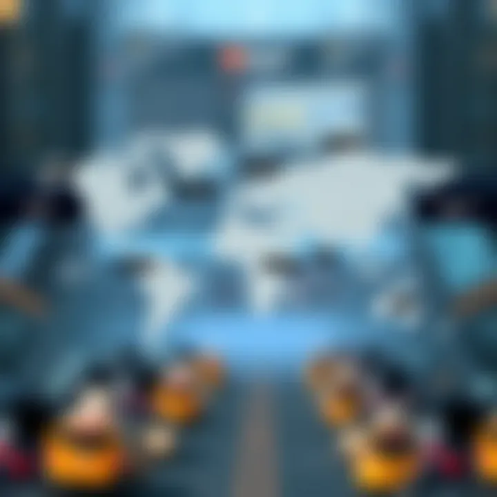 Global Expansion Strategy of Uber Map showing Uber's global expansion strategy