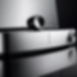 Elegant design of the Devialet Sound Bar highlighting its modern aesthetic