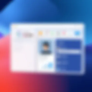 User Interface Design in Digital Profiles An engaging user interface of a digital profile platform