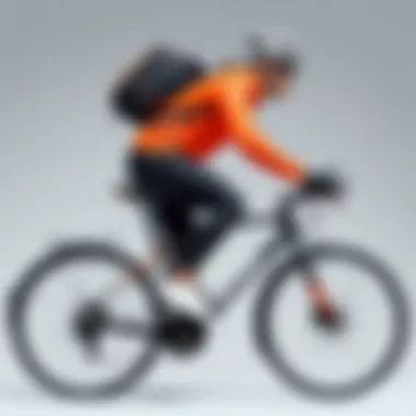 Tips for Success Illustration of a person mastering DoorDash bike delivery tips for success