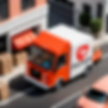 Understanding Doordash's Delivery Logistics Visual representation of Doordash's delivery logistics