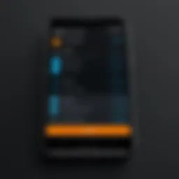 Elegant design of the AT&T Call Protect app interface