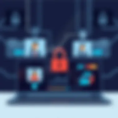 Navigating Privacy Challenges in Encrypted Calls Visual of data privacy considerations in digital communication