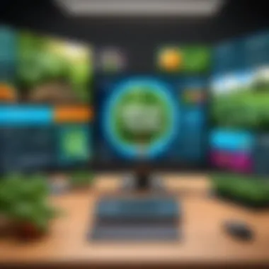 Immersive Vegan Education Engaging and informative vegan content display