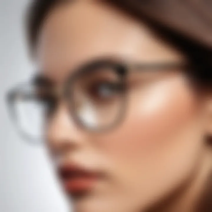 Minimalist and sleek glasses frames design