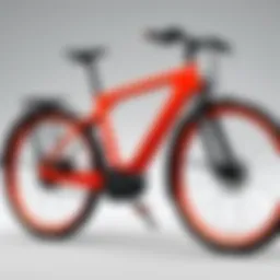 A sleek alternative e-bike showcasing modern design and technology.