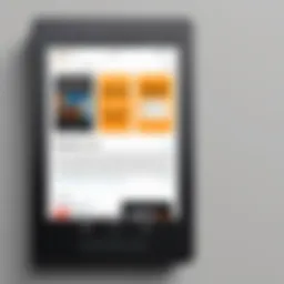 Overview of the Amazon App Store interface on Kindle