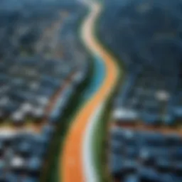 Visual representation of Amazon's economic impact on local communities