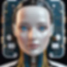 Conceptual representation of analog AI technology