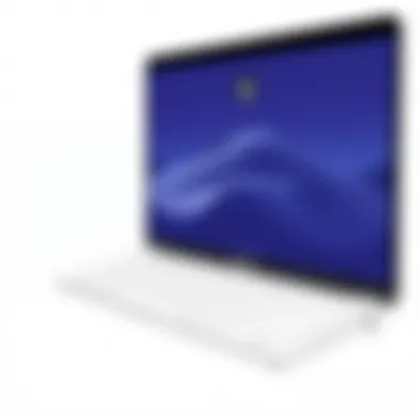 Sleek Design of the Apple MacBook Magic Keyboard Sleek design of the Apple MacBook Magic Keyboard showcasing its minimalist aesthetic