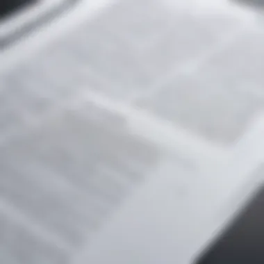 Scanning Printed Text A close-up of a printed document being scanned by a translation tool.