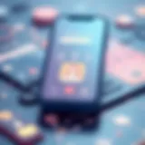 Innovative app interface for friend connections