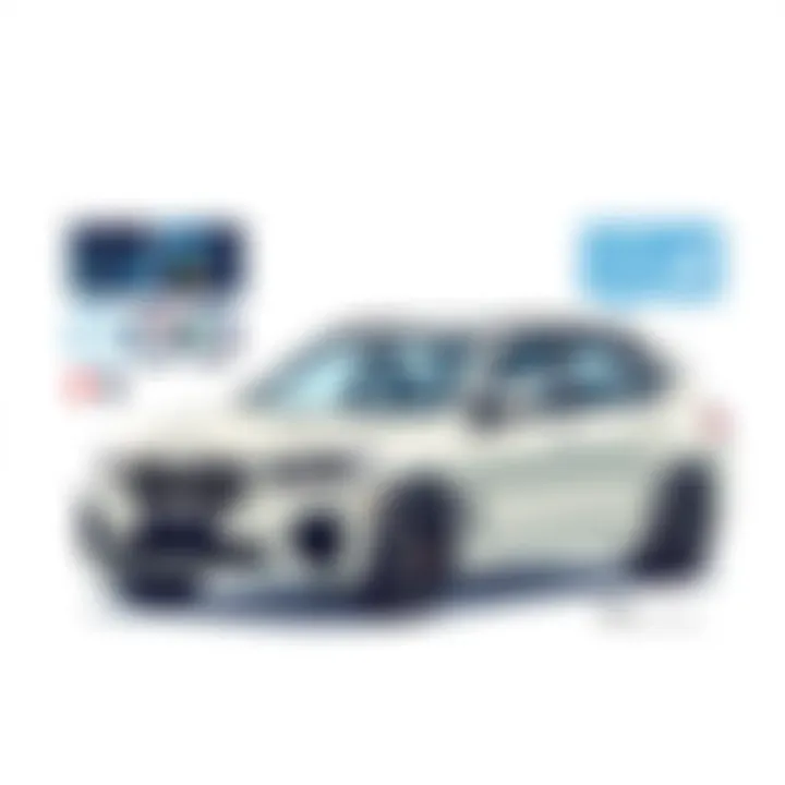 Cutting-edge design of BMW hybrid SUV