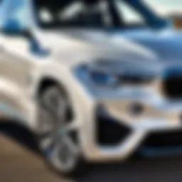 The sleek design of a BMW Plugin Hybrid SUV showcasing its modern aesthetics