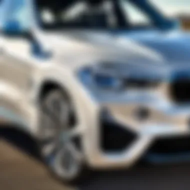 Sleek Design of BMW Plugin Hybrid SUV The sleek design of a BMW Plugin Hybrid SUV showcasing its modern aesthetics