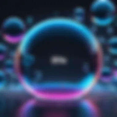 Bubble Websites in the Digital Landscape A conceptual illustration representing bubble websites in a digital ecosystem.