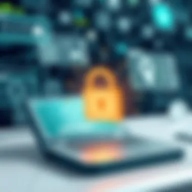 A conceptual image representing privacy concerns in technology