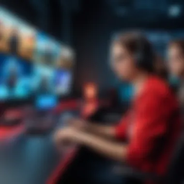 Collaboration in Netflix Gaming Projects Team collaboration in a gaming project