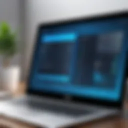 User interface of Clickfree backup software showcasing intuitive navigation